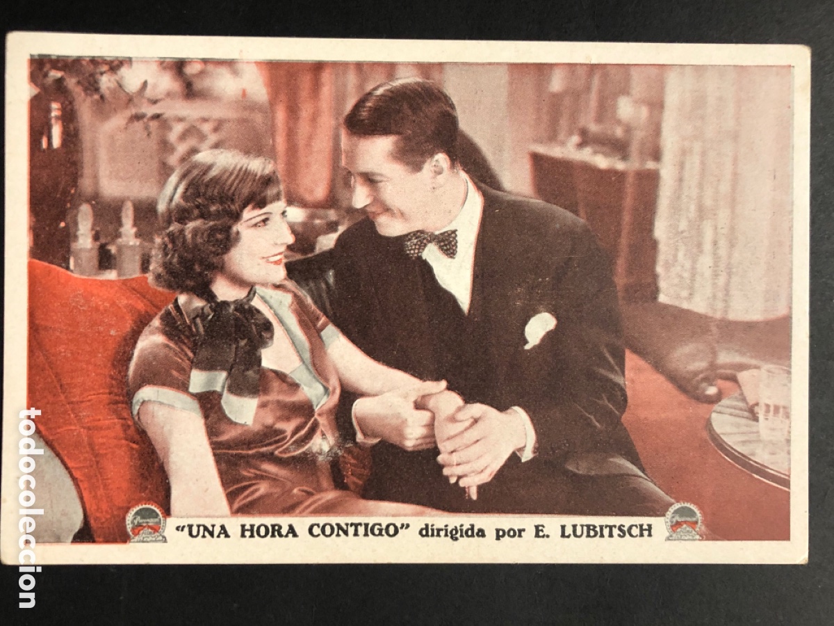  Foglietti di film di film antichi di cinema: Programa una hora contigo maurice chevalier jeanette MacDonald con publicidad sal&oacute;n Rodas A6