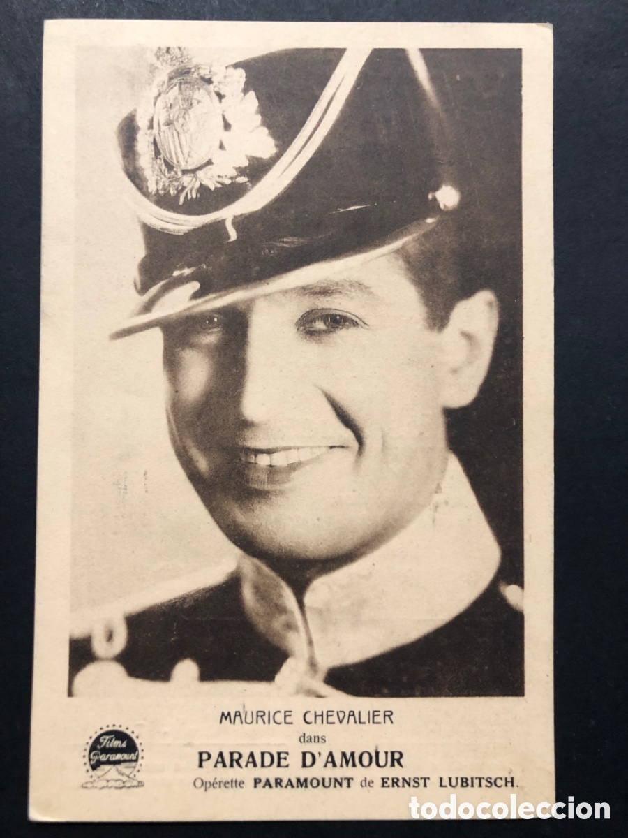  Foglietti di film di film antichi di cinema: Programa tarjeta franc&eacute;s el desfile del amor maurice chevalier jeanette MacDonald A6