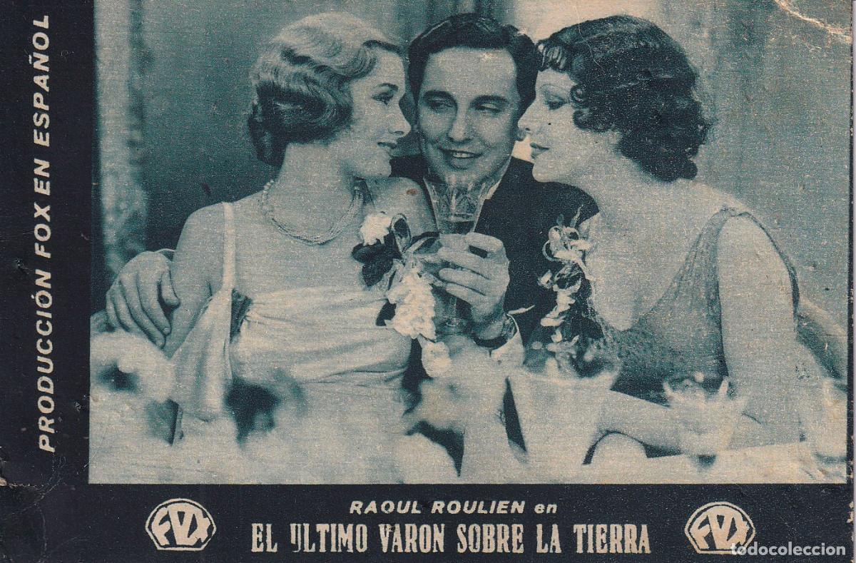  Foglietti di film di film antichi di cinema: EL ULTIMO VARON SOBRE LA TIERRA