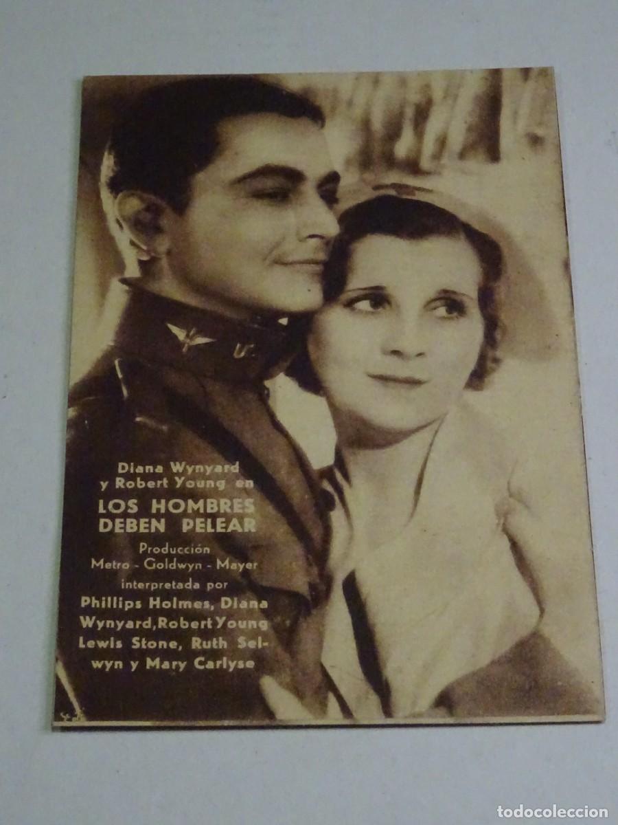 Cine: PROGRAMA DE CINE - LOS HOMBRES DEBEN PELEAR - DIANA WYNYARD - Foto 1