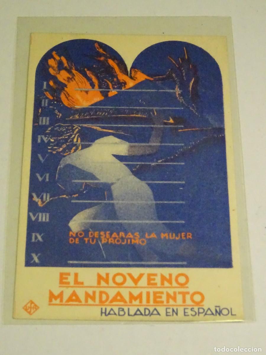 Cine: PROGRAMA DE CINE - EL NOVENO MANDAMIENTO - Foto 1
