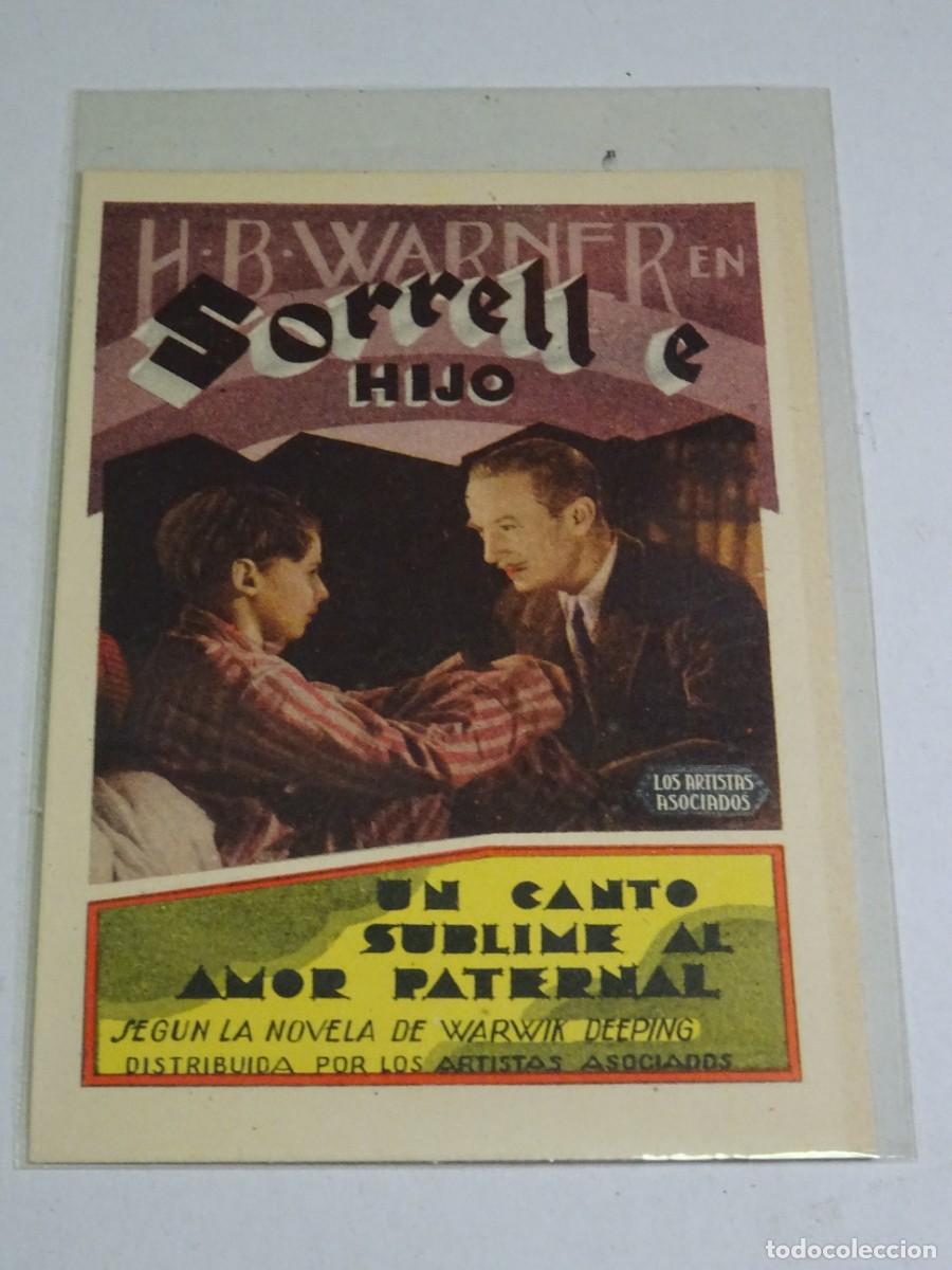 Cine: PROGRAMA DE CINE - H.B. WARNER EN SORRELL E HIJO - Foto 1