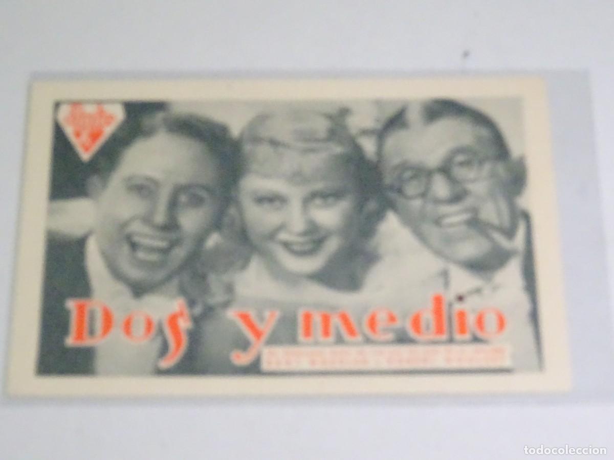 Cine: PROGRAMA DE CINE - DOS Y MEDIO - BERT WHEELER Y ROBERT WOOLSEY - Foto 1