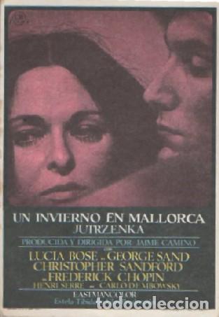 Cine: PROGRAMA DE CINE: UN INVIERNO EN MALLORCA PC-7390 - Foto 1