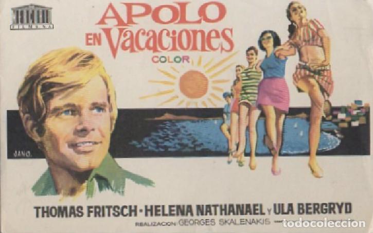 Cine: PROGRAMA DE CINE: APOLO EN VACACIONES PC-7412 - Foto 1
