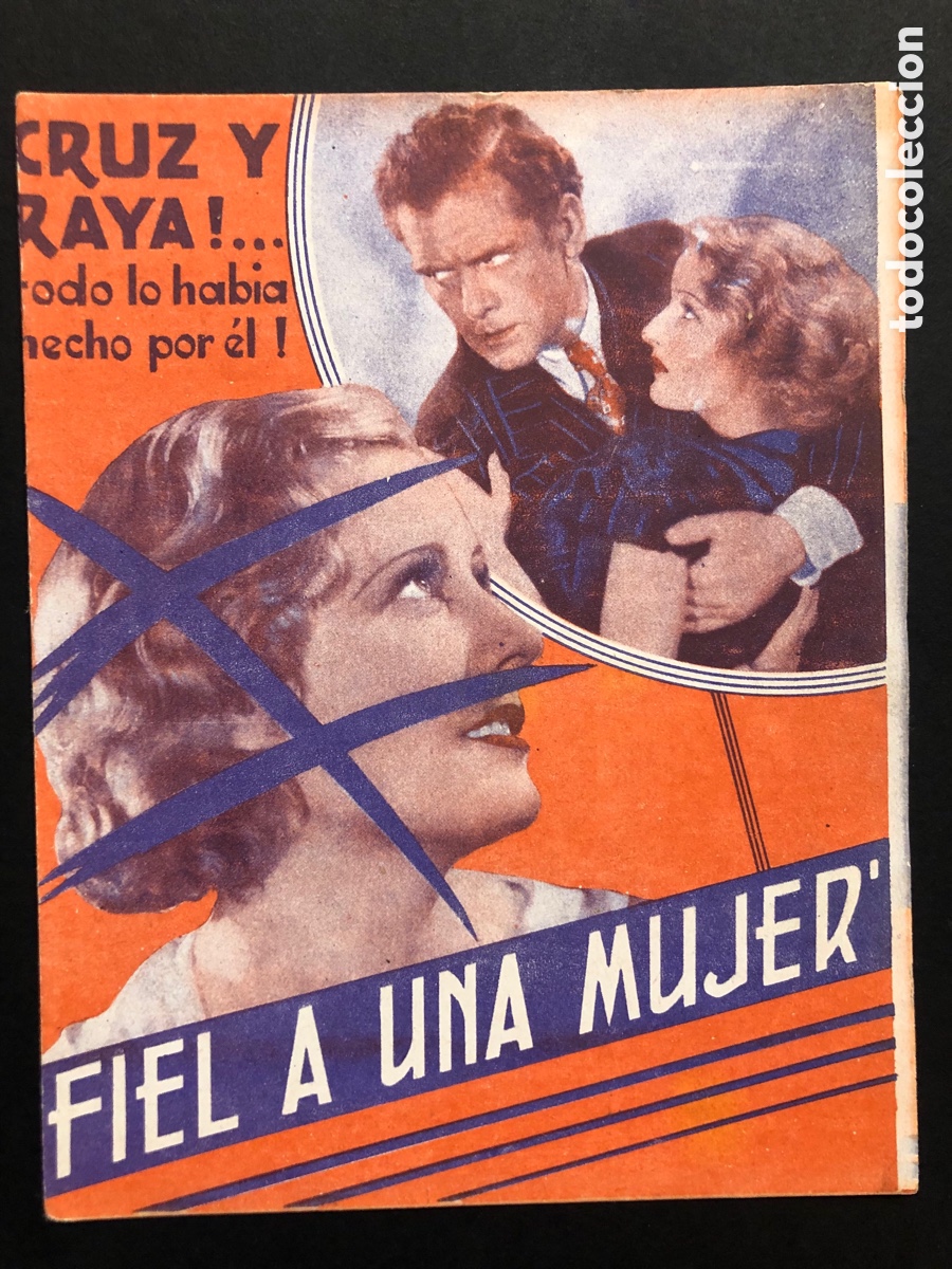 Kino: Programa fiel a una mujer irene Dunne charles bickford con publicidad cinema capitol A6