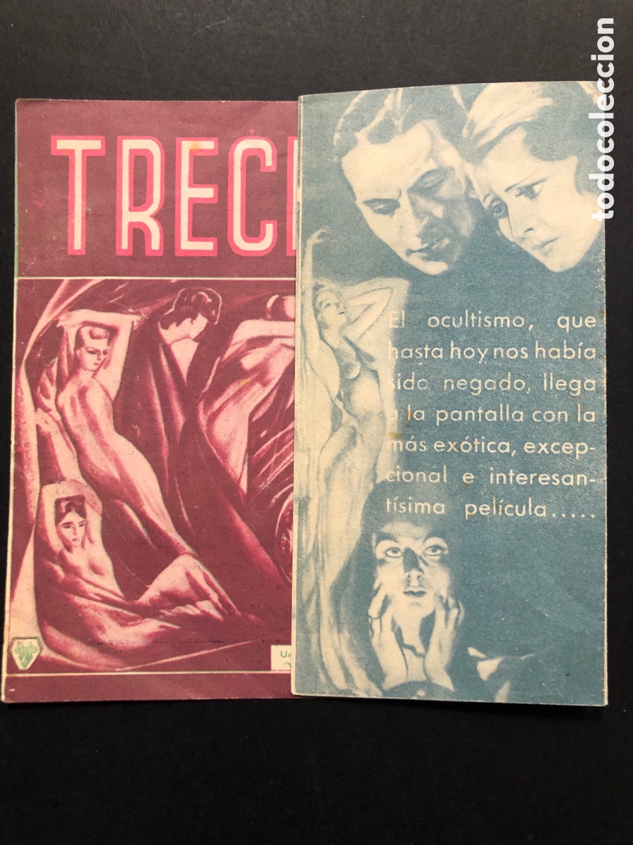 Kino: Programa trece mujeres irene Dunne myrna loy con publicidad cinema Iris A6
