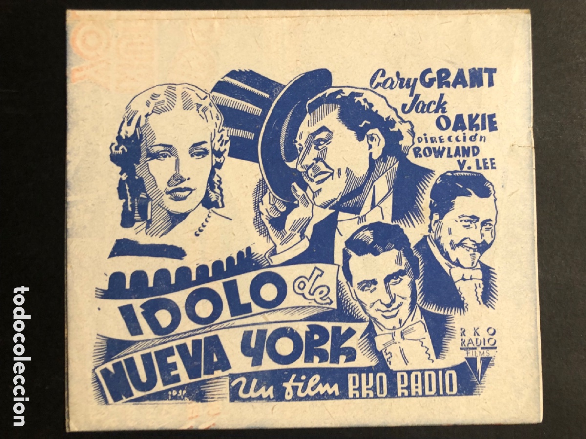 Kino: Programa el idolo de Nueva York Cary Grant A6