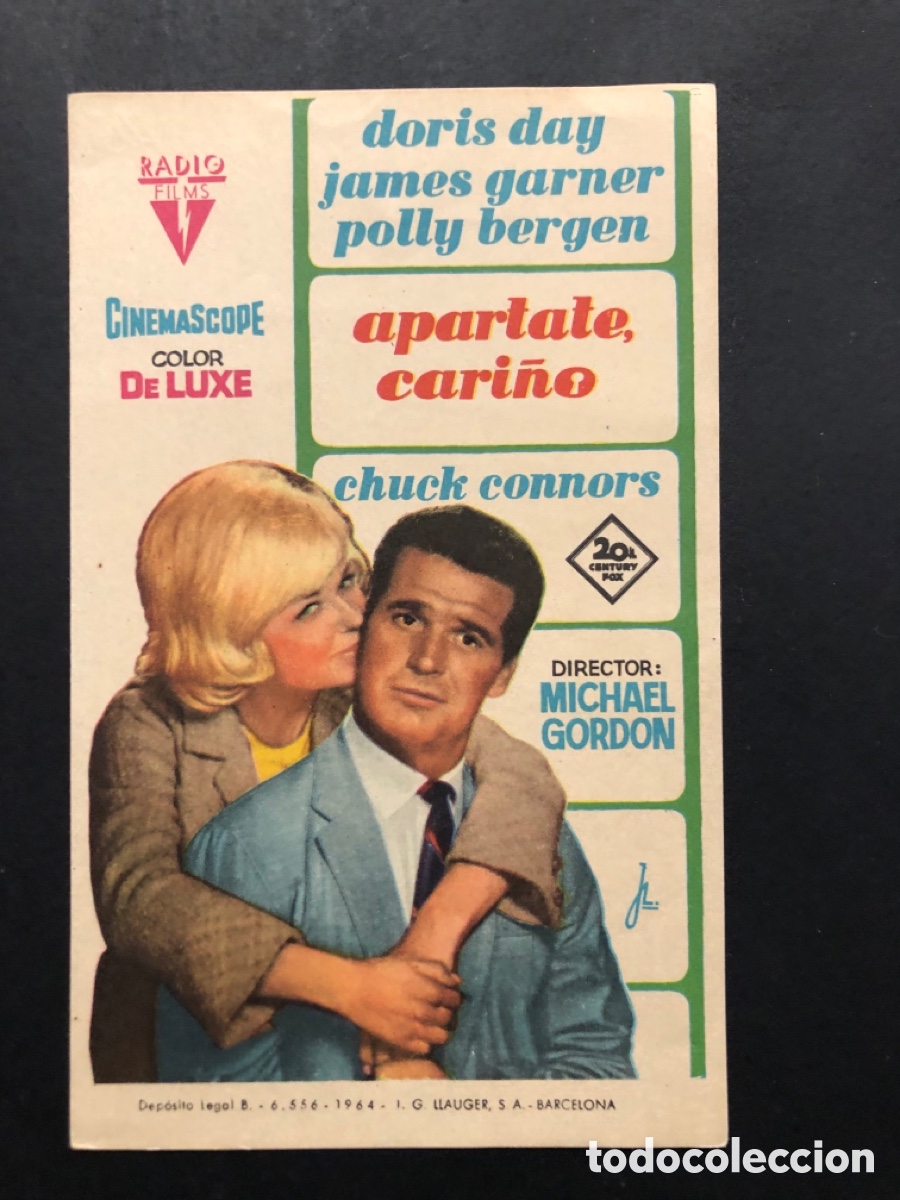 Cine: Programa ap&aacute;rtate cari&ntilde;o doris day A6 - Foto 1