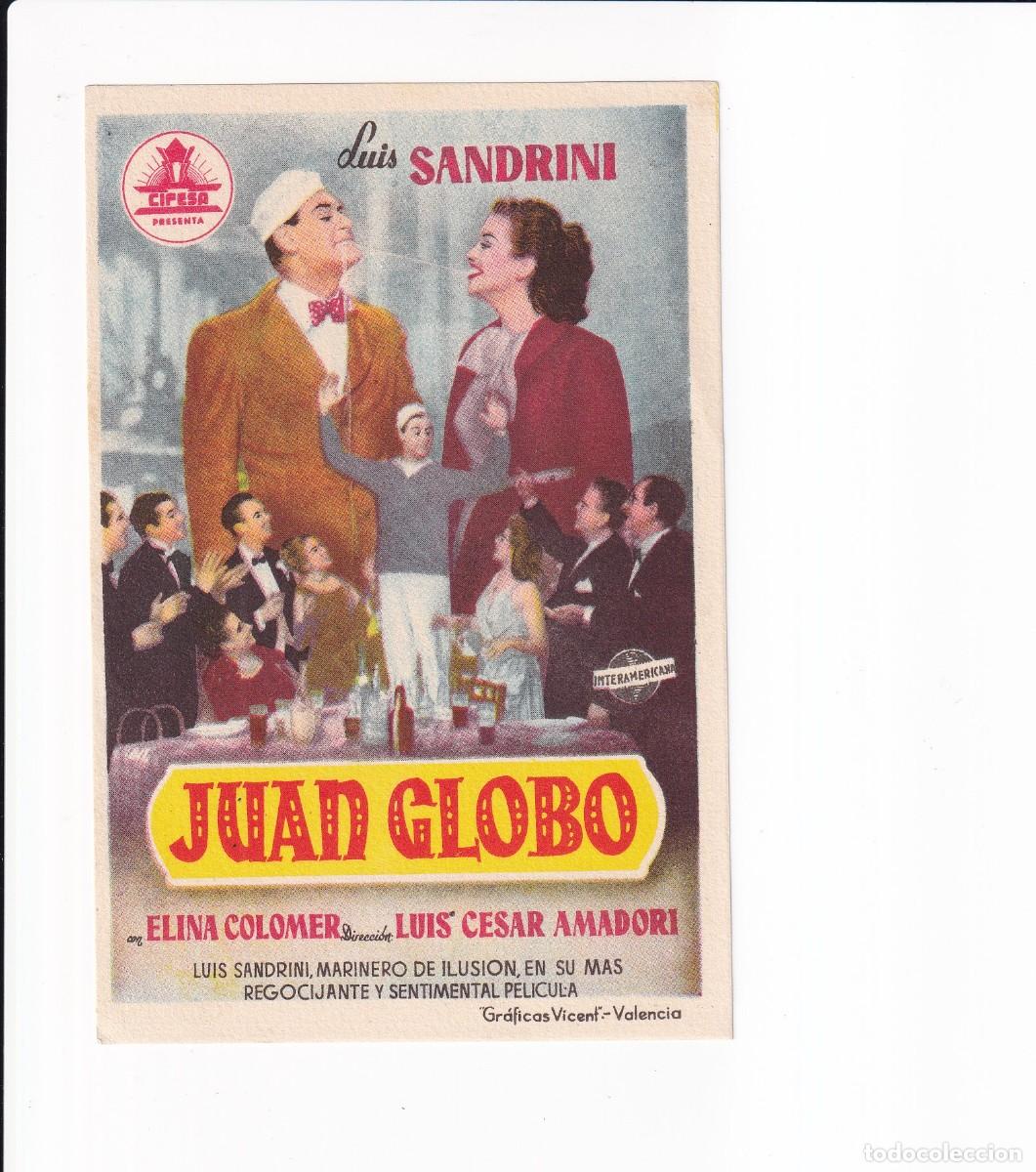 Cine: JUAN GLOBO : LUIS SANDRINI - Foto 1