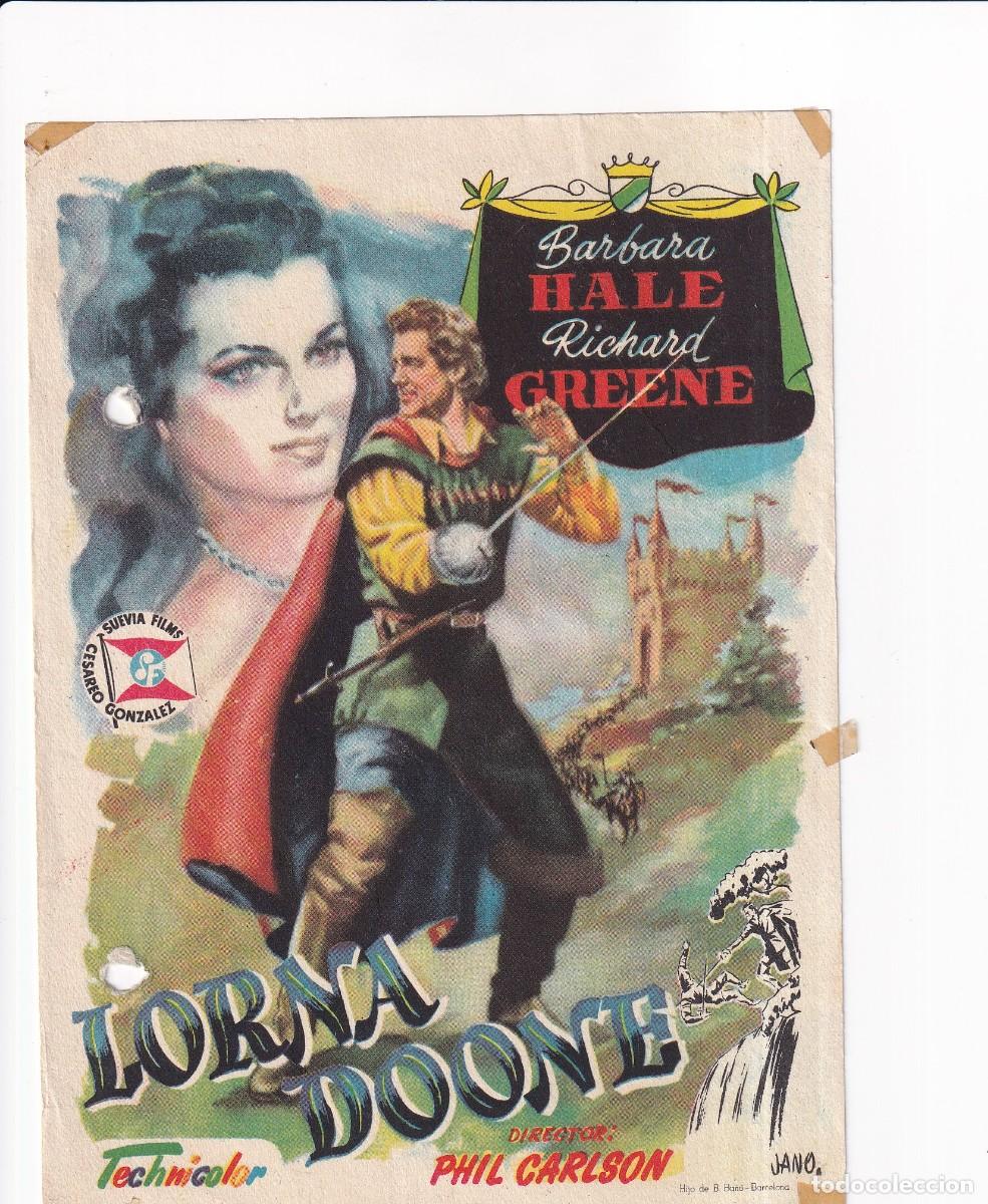 Cine: LORNA DOONE : BARBARA HALE - Foto 1