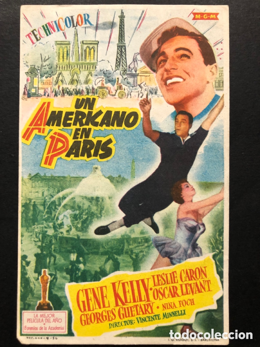 Kino: Programa MGM un americano en paris Gene kelly
