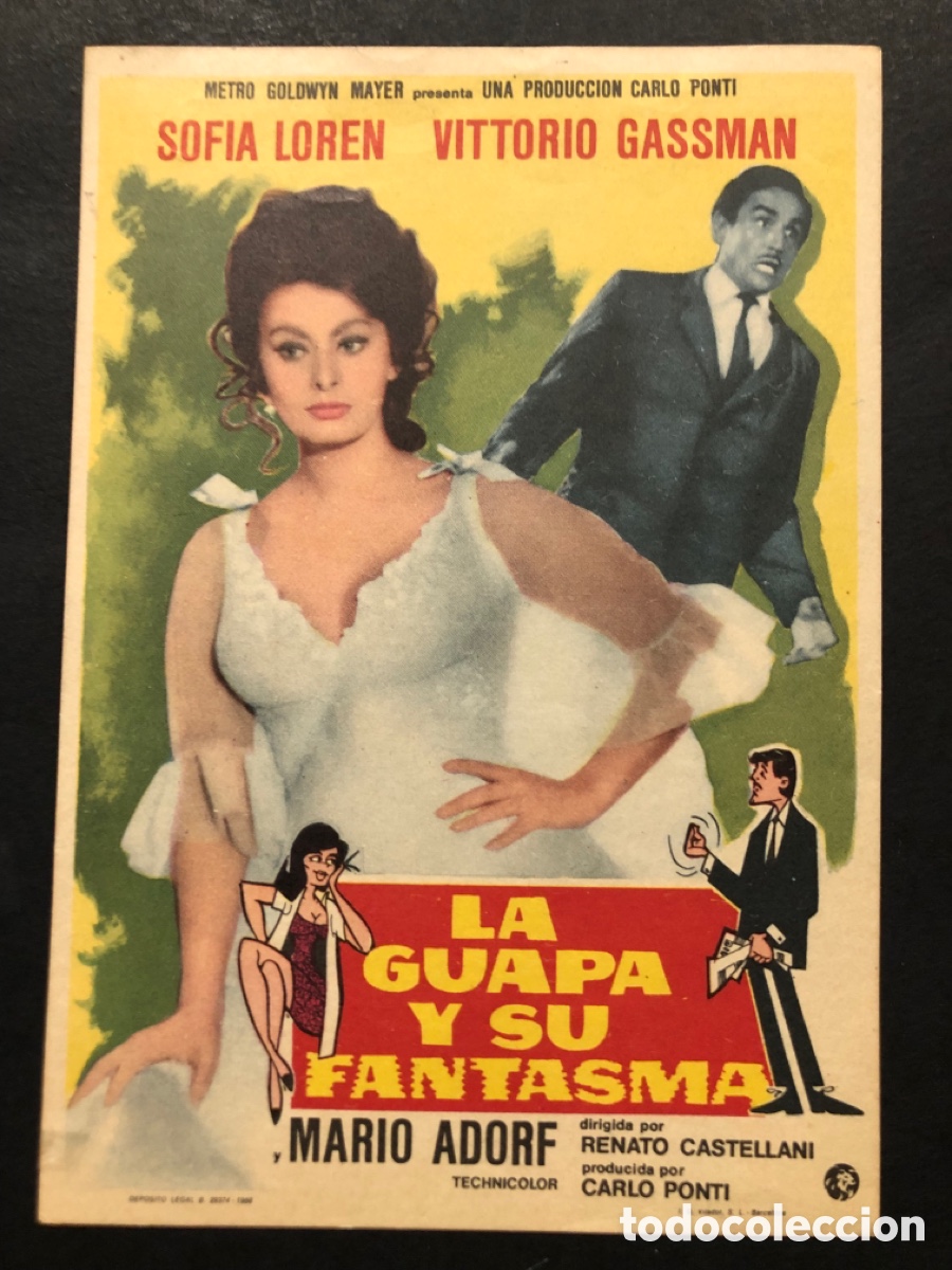 Cine: Programa MGM la guapa y su fantasma sofia loren - Foto 1