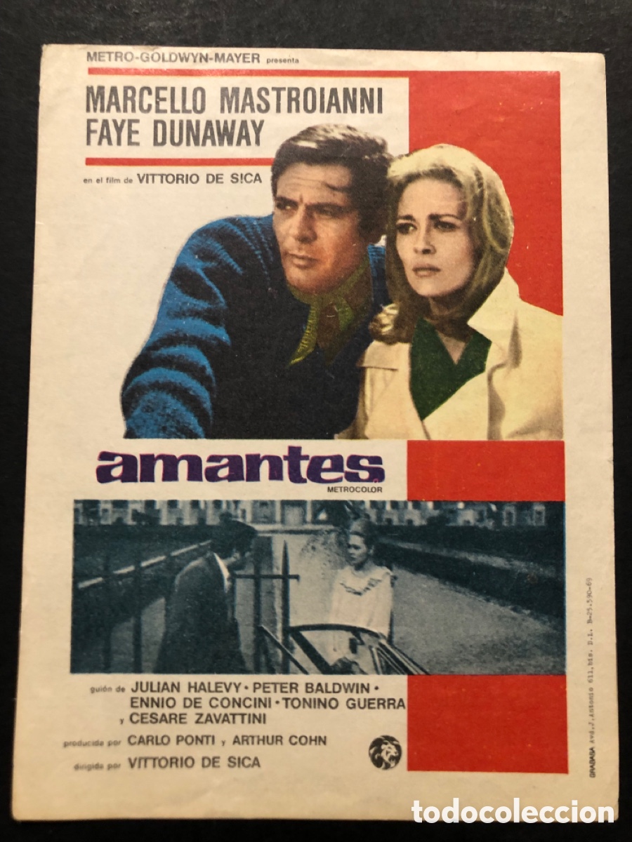 Kino: Programa MGM amantes marcello mastroianni faye dunaway