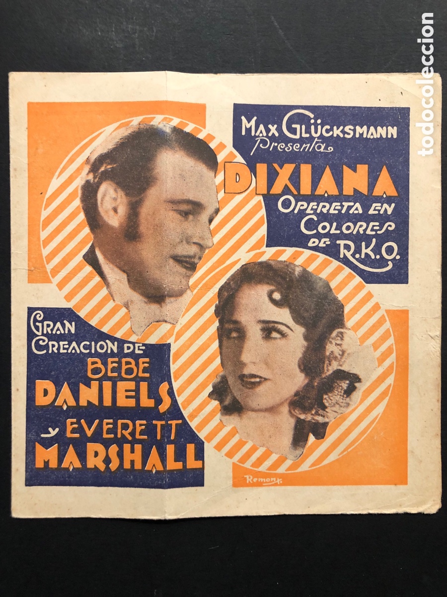 Kino: Programa Uruguayo Dixiana Bebe Daniels everett marshall A7