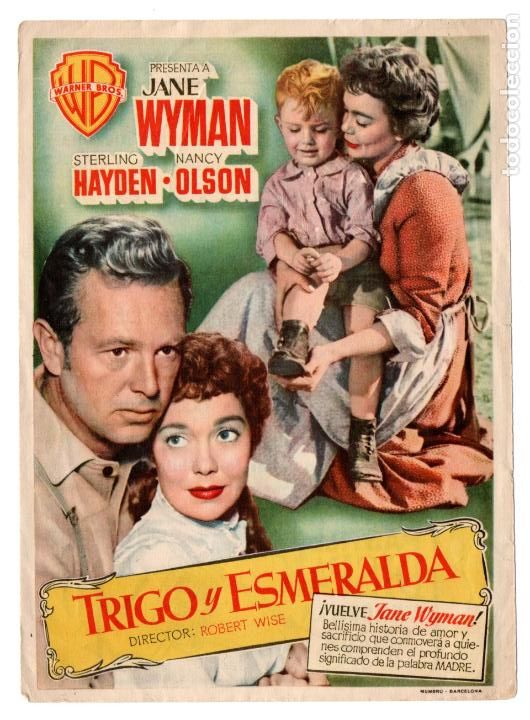 Cinema: TRIGO Y ESMERALDA - JANE WYMAN, STERLING HAYDEN, NANCY OLSON - ROBERT WISE - CINE CINEMA GOYA