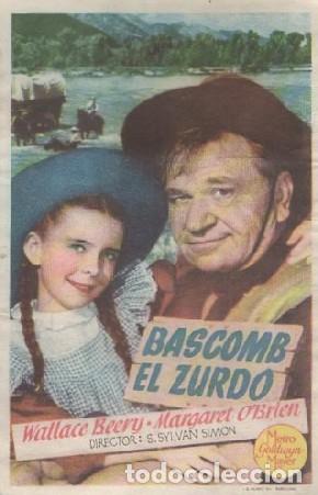 Cine: PROGRAMA DE CINE: BASCOMB EL ZURDO PC-7432 - Foto 1