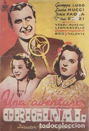 Cine: PROGRAMA DE CINE: UNA AVENTURA ORIGINAL PC-7435 - Foto 1