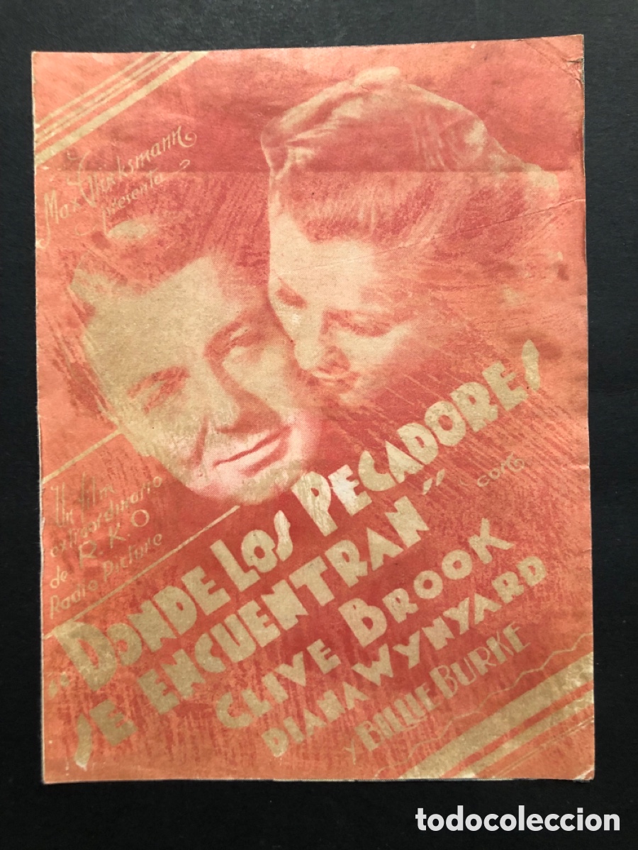 Kino: Programa uruguayo donde los pecadores se encuentran clive brook diana Wynyard A7