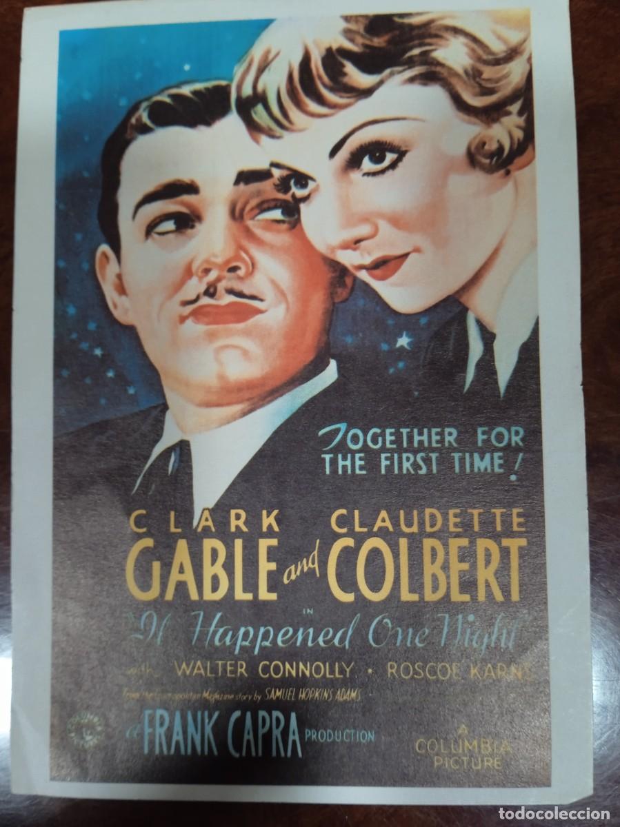 Cine: TAMMY-- PROGRAMA DE CINE-- IT HAPPENED ONE NIGHT (edit. Esteban Lirola) - Foto 1