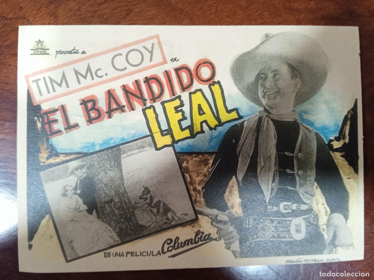 Cine: TAMMY-- PROGRAMA DE CINE--EL BANDIDO LEAL (edit. Esteban Lirola) - Foto 1