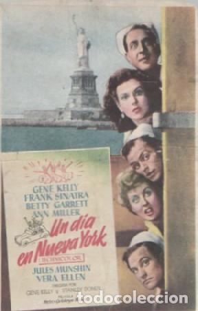Cine: PROGRAMA DE CINE: UN DIA EN NUEVA YORK PC-7466 - Foto 1