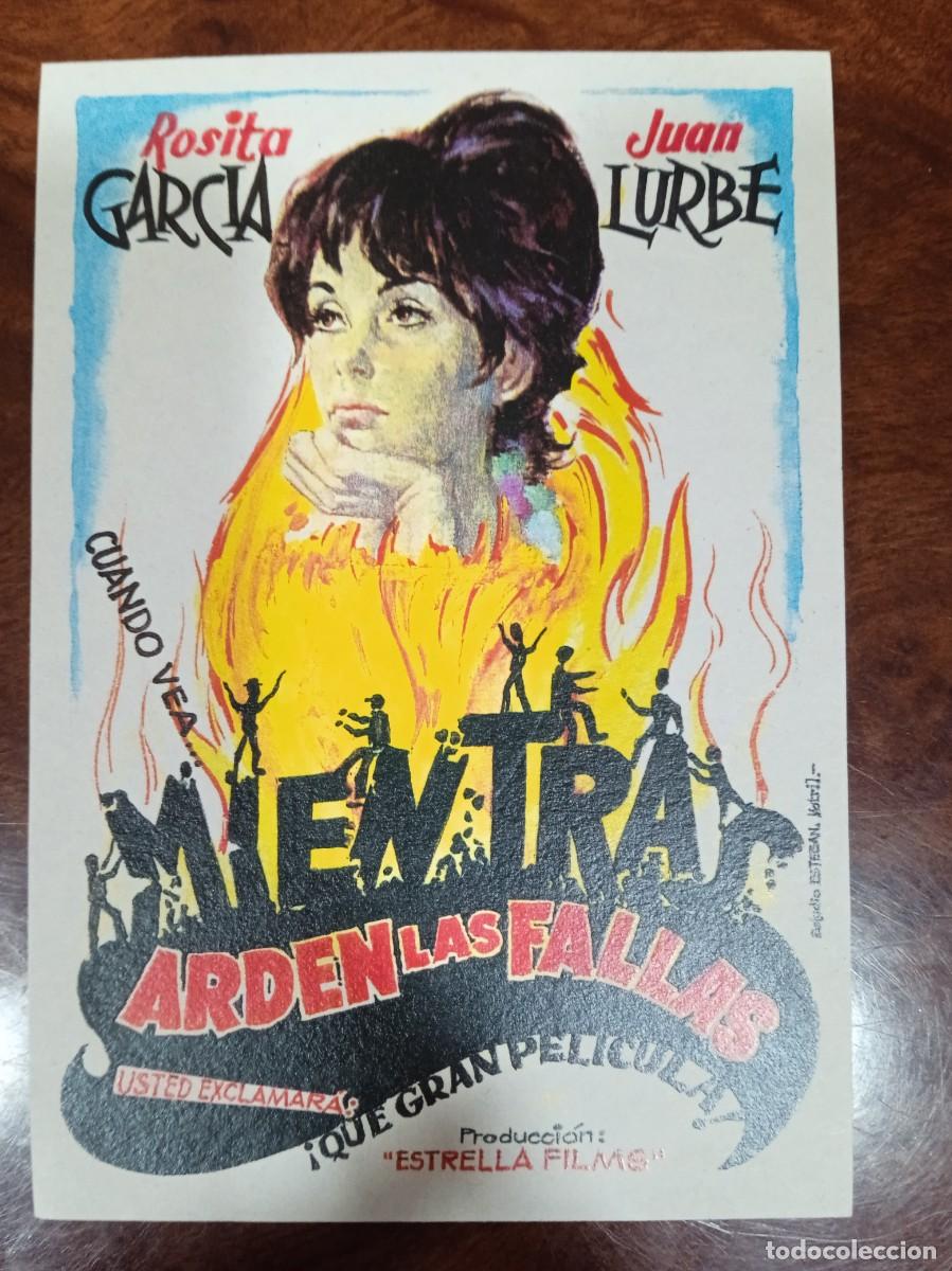  Flyers Publicitaires de films Anciens: TAMMY--PROGRAMA DE CINE---MIENTRAS ARDEN LAS FALLAS ( edit. Esteban Lirola)