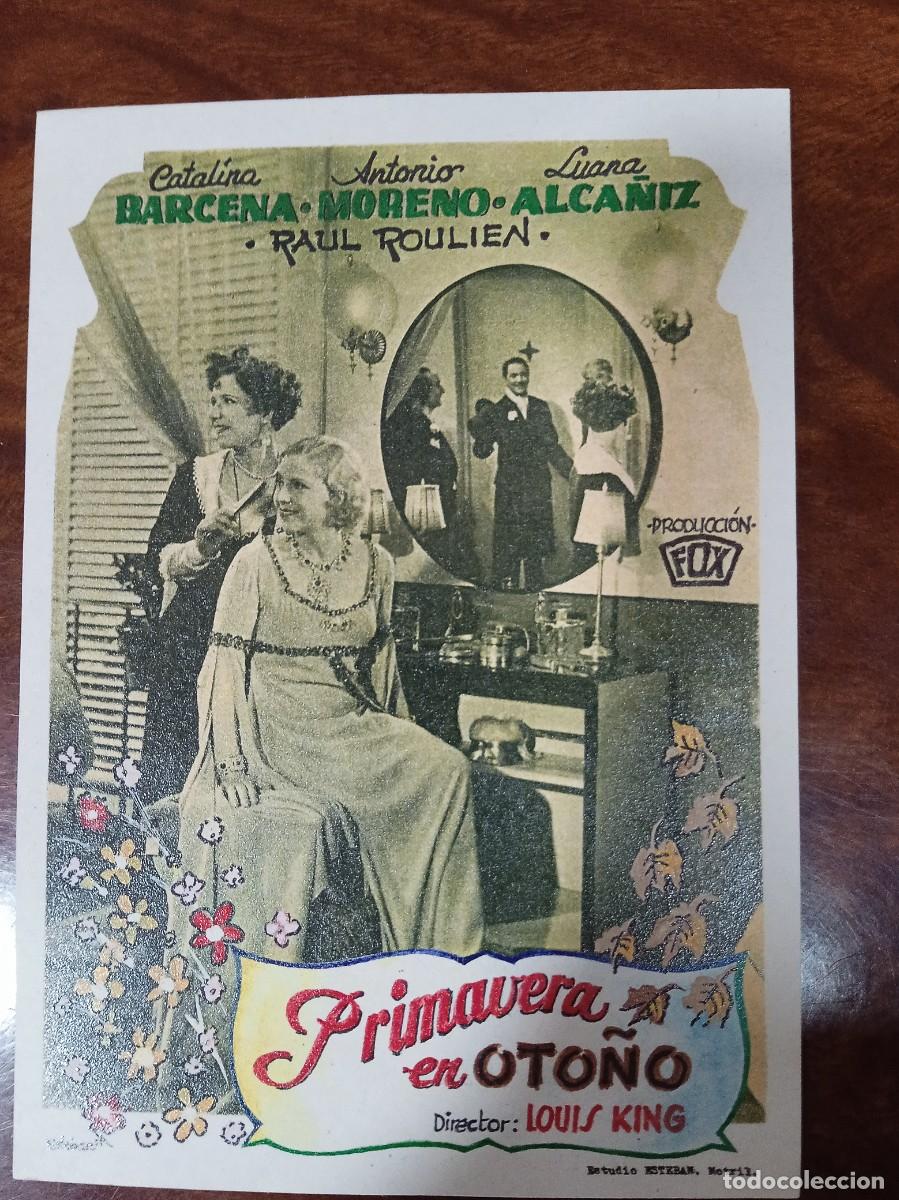 Cine: TAMMY--PROGRAMA DE CINE---PRIMAVERA EN OTO&Ntilde;O ( edit. Esteban Lirola) - Foto 1