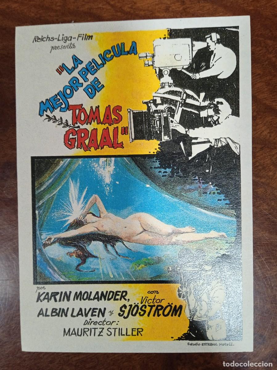  Flyers Publicitaires de films Anciens: TAMMY--PROGRAMA DE CINE--- LA MEJOR PELICULA DE TOMAS GRAAL ( edit. Esteban Lirola)