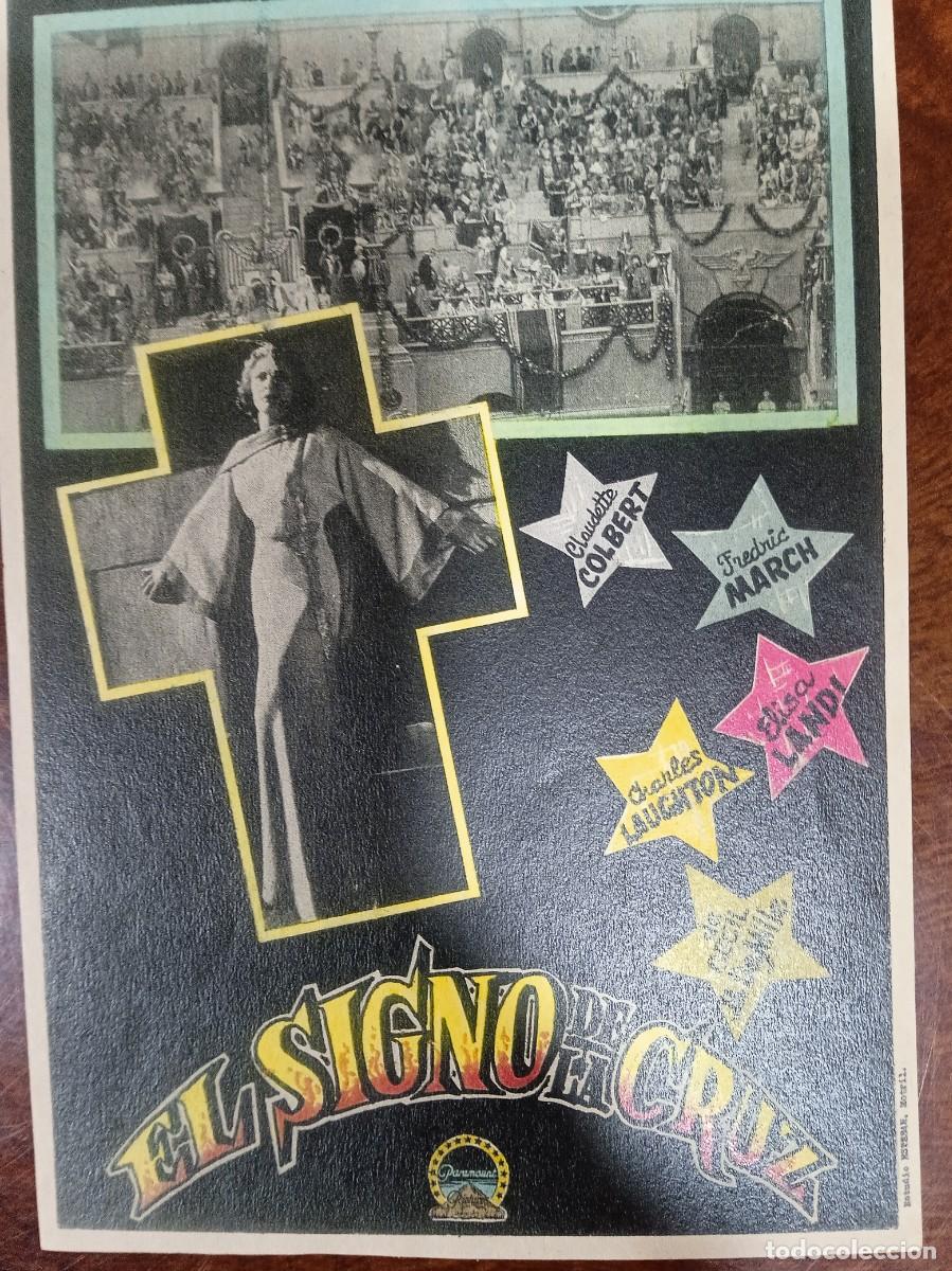  Flyers Publicitaires de films Anciens: TAMMY--PROGRAMA DE CINE---EL SIGNO DE LA CRUZ ( edit. Esteban Lirola)