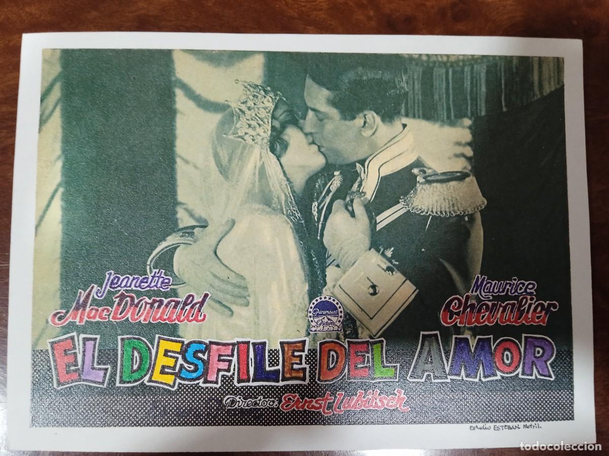  Flyers Publicitaires de films Anciens: TAMMY--PROGRAMA DE CINE---EL DESFILE DEL AMOR ( edit. Esteban Lirola)