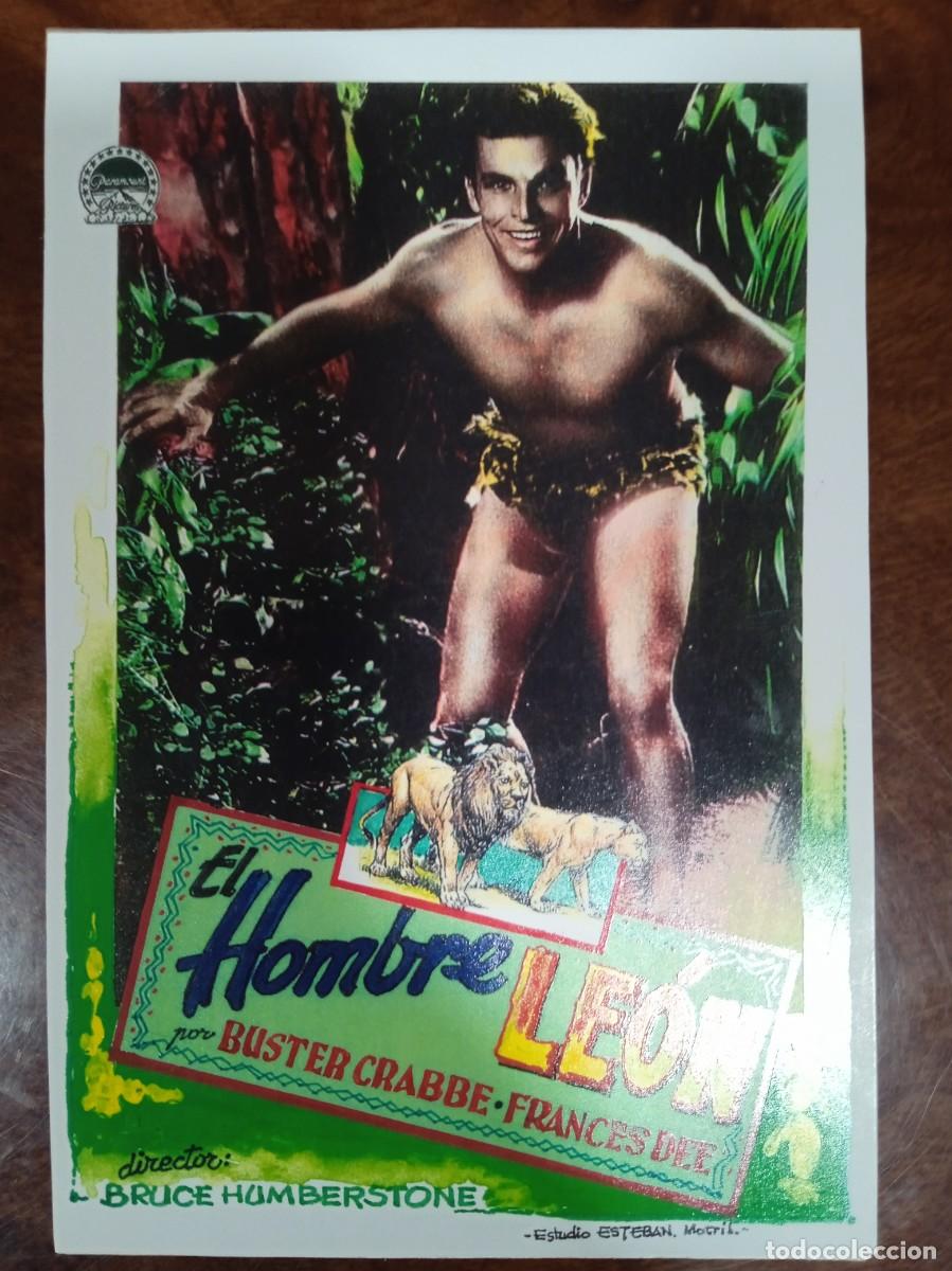  Flyers Publicitaires de films Anciens: TAMMY--PROGRAMA DE CINE---EL HOMBRE LEON ( edit. Esteban Lirola)