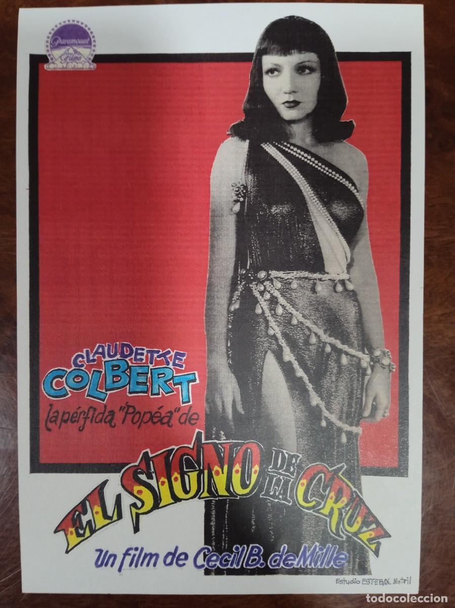 Cine: TAMMY--PROGRAMA DE CINE---EL SIGNO DE LA CRUZ ( edit. Esteban Lirola) - Foto 1