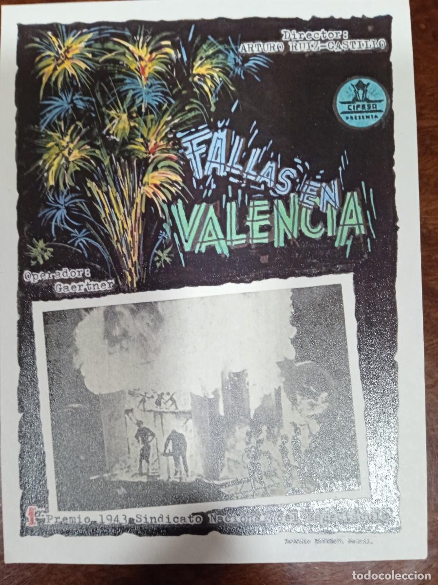  Flyers Publicitaires de films Anciens: TAMMY--PROGRAMA DE CINE---FALLAS EN VALENCIA ( edit. Esteban Lirola)