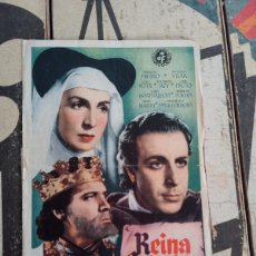  Foglietti di film di film antichi di cinema: REINA SANTA CON PUBLICIDAD CINES DE VERANO RUTE