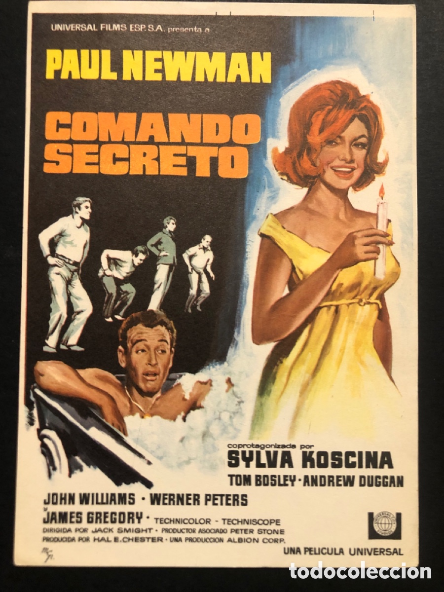 Cine: Programa comando secreto Paul Newman A7 - Foto 1