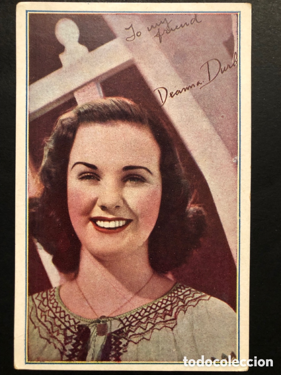 Kino: Programa tarjeta brasile&ntilde;o 3 diablillos Diana Durbin con publicidad A7