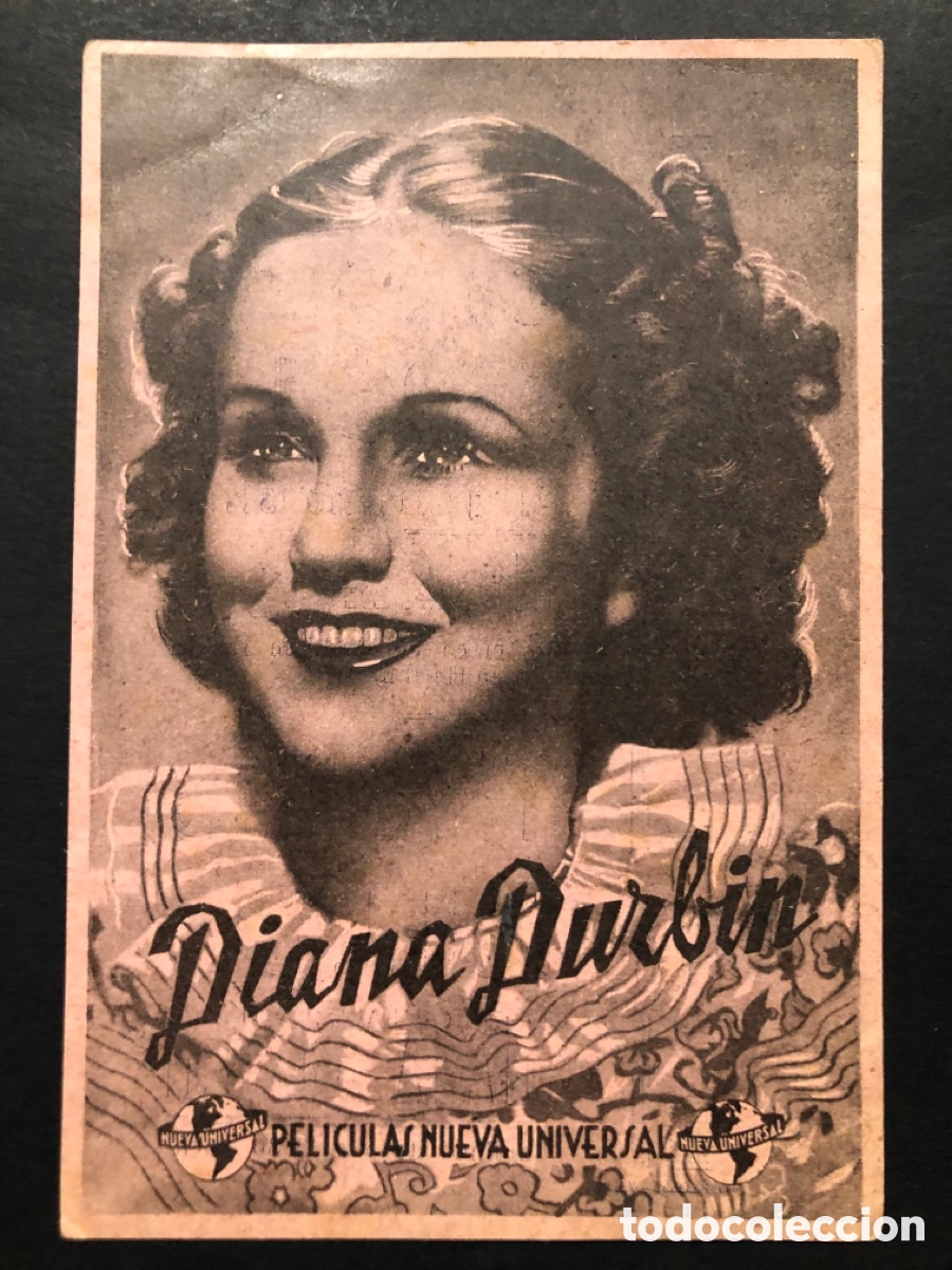 Kino: Programa tres diablillos diana durbin con publicidad cinema Apolo valencia A7