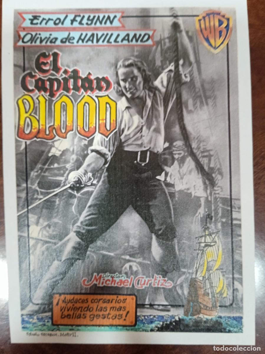  Flyers Publicitaires de films Anciens: TAMMY--PROGRAMA DE CINE---EL CAPITAN BLOOD (edit. Esteban Lirola)