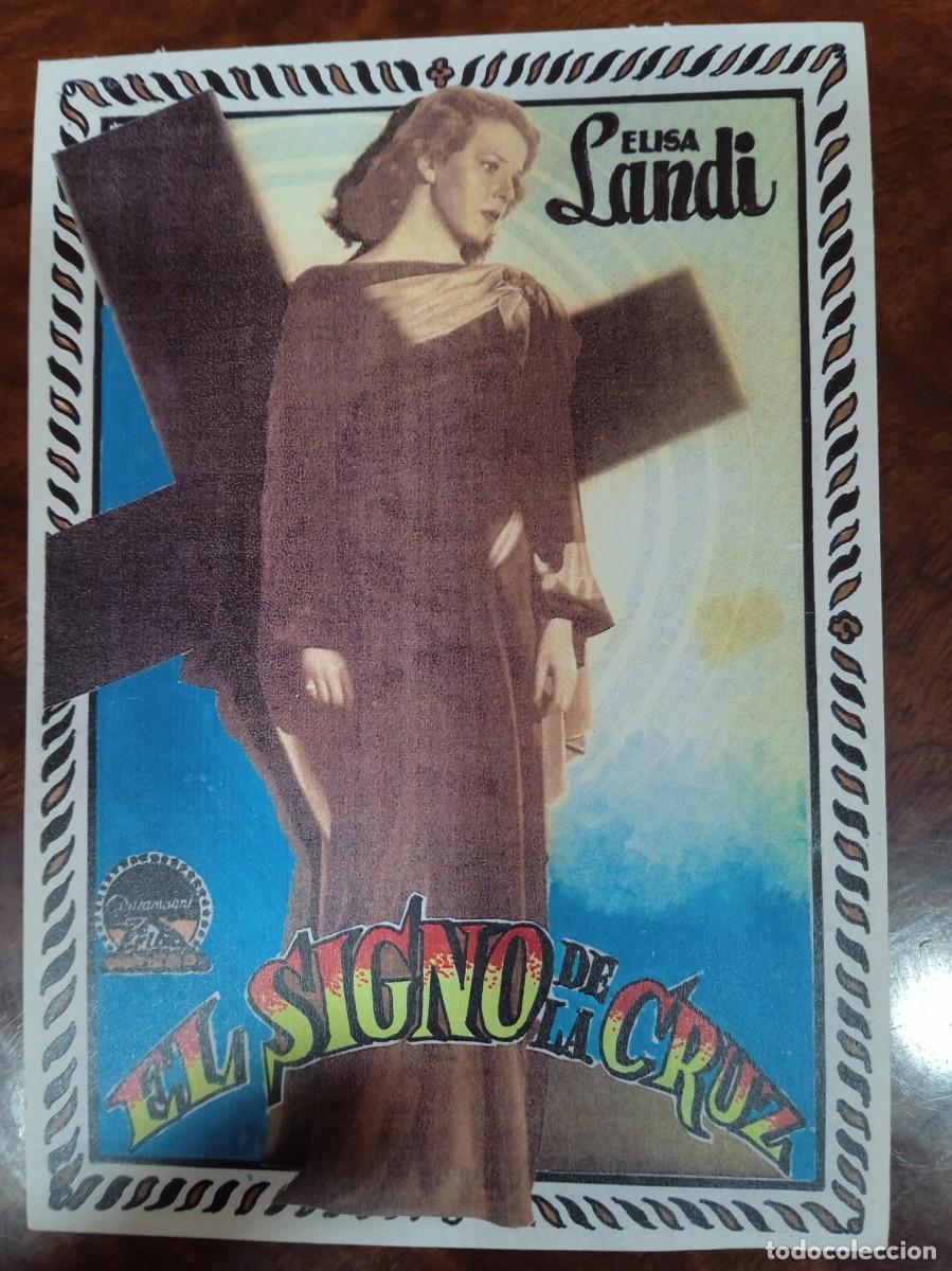  Flyers Publicitaires de films Anciens: TAMMY--PROGRAMA DE CINE---EL SIGNO DE LA CRUZ(edit. Esteban Lirola)