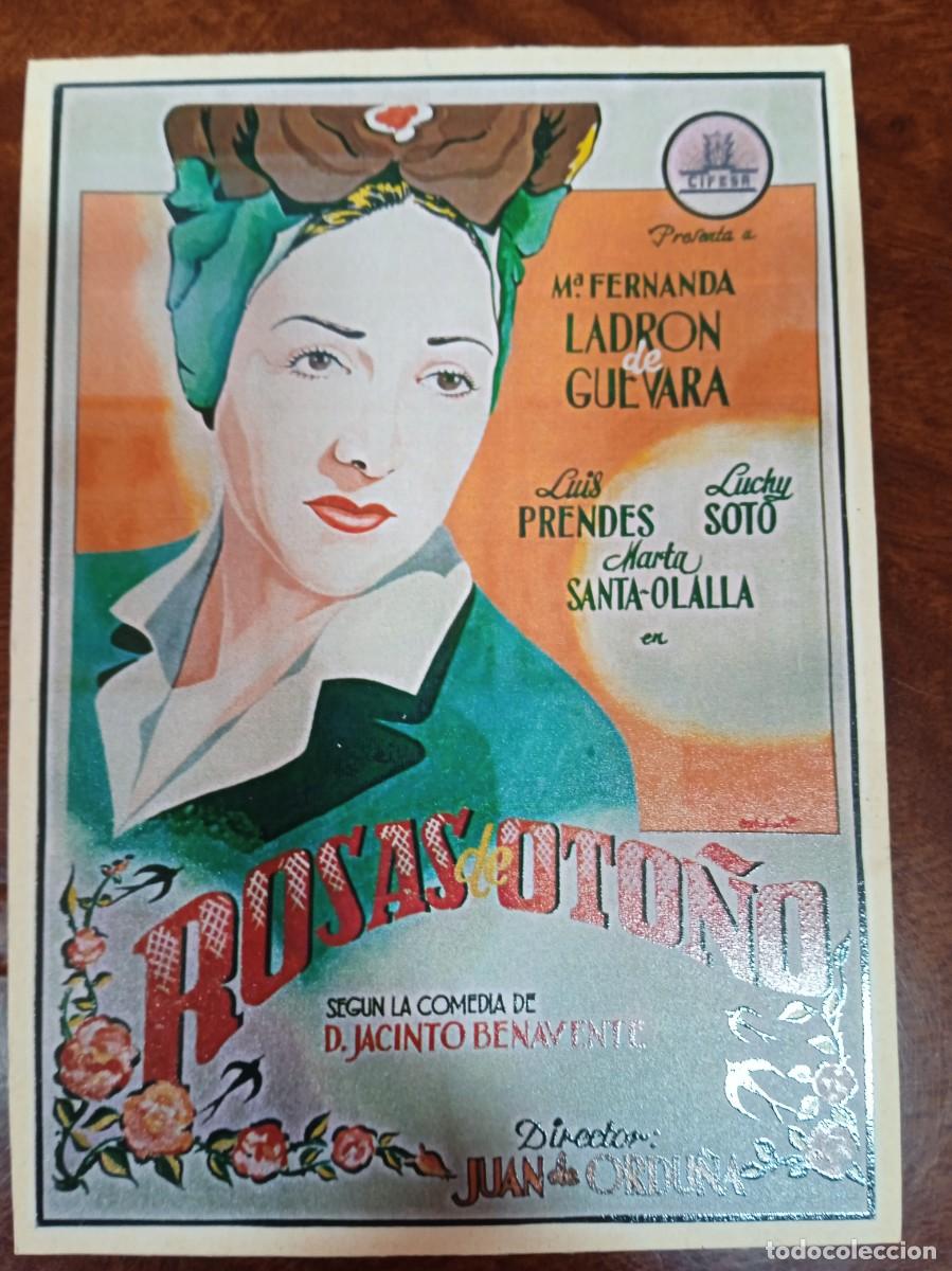 Cine: TAMMY--PROGRAMA DE CINE---ROSAS DE OTO&Ntilde;O (edit. Esteban Lirola)