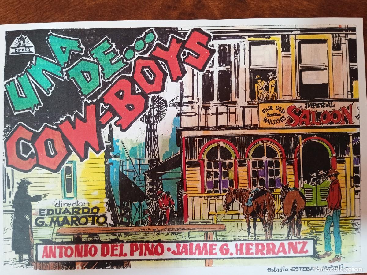 Cine: TAMMY--PROGRAMA DE CINE---UNA DE... COW-BOYS (edit. Esteban Lirola)