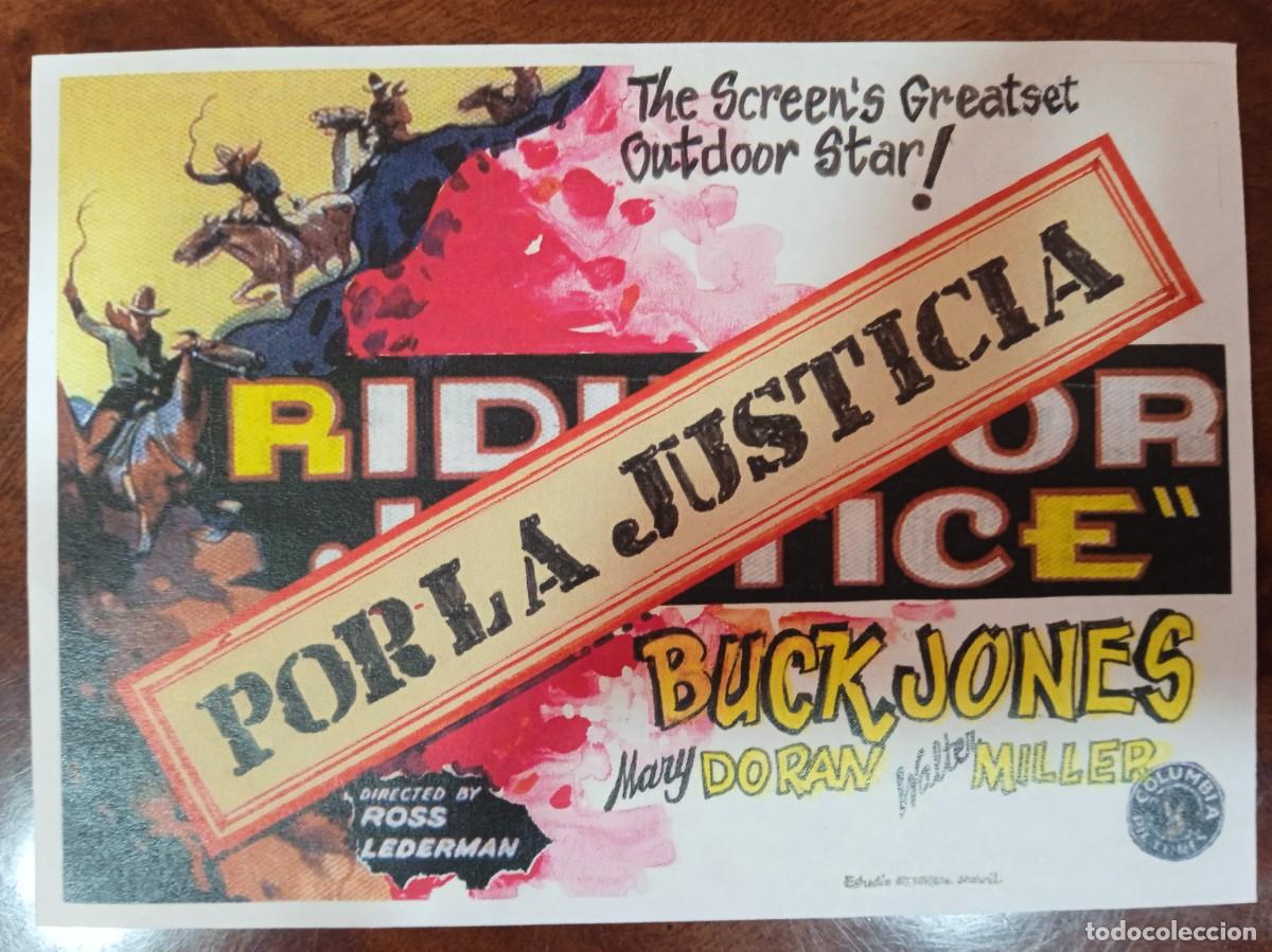 Cine: TAMMY--PROGRAMA DE CINE---POR LA JUSTICIA (edit. Esteban Lirola)