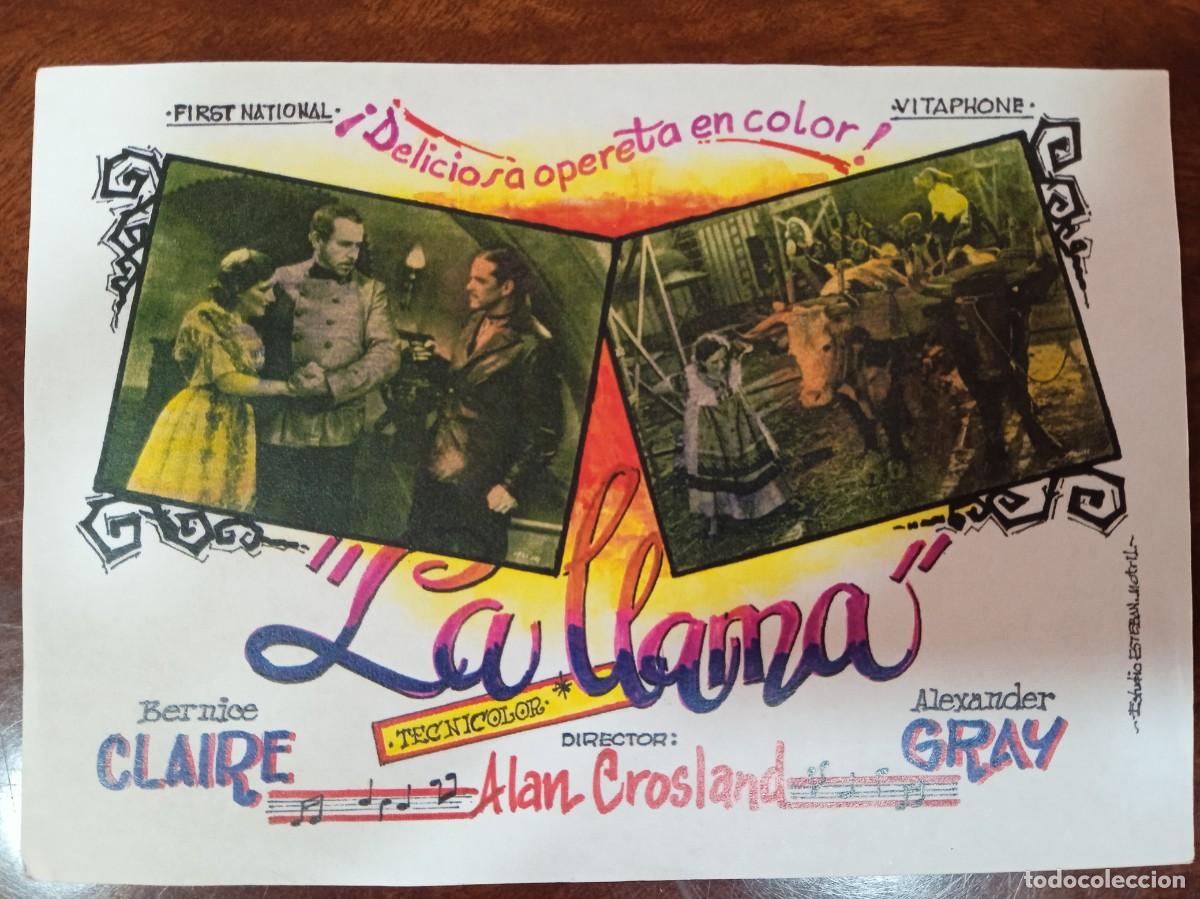 Cine: TAMMY--PROGRAMA DE CINE---LA LLAMA (edit. Esteban Lirola)