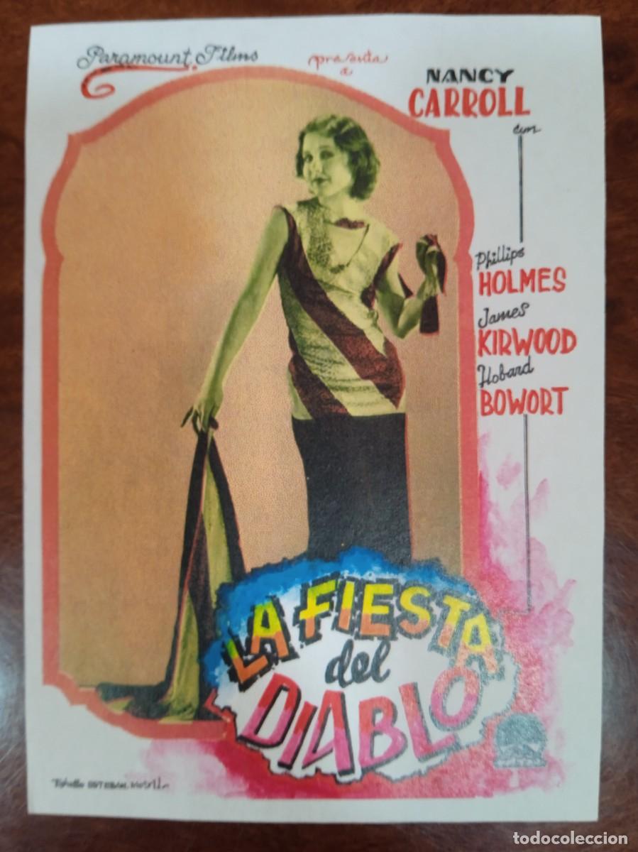 Cine: TAMMY--PROGRAMA DE CINE---LA FIESTA DEL DIABLO (edit. Esteban Lirola)