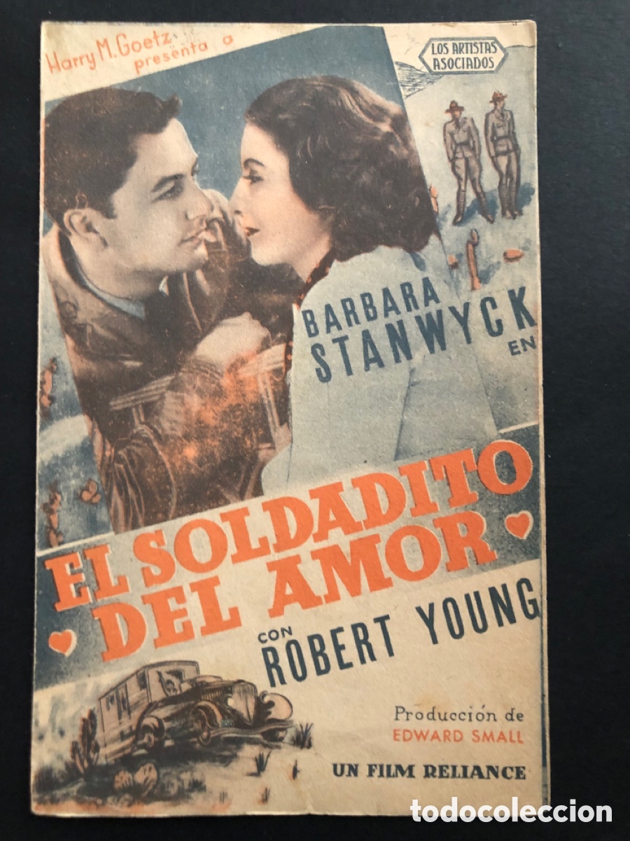 Kino: Programa el soldadito del amor barbara stanwyck A7