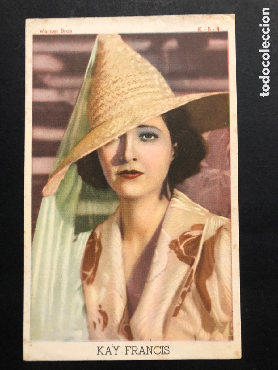 Kino: Programa foto Kay Francis con publicidad A7