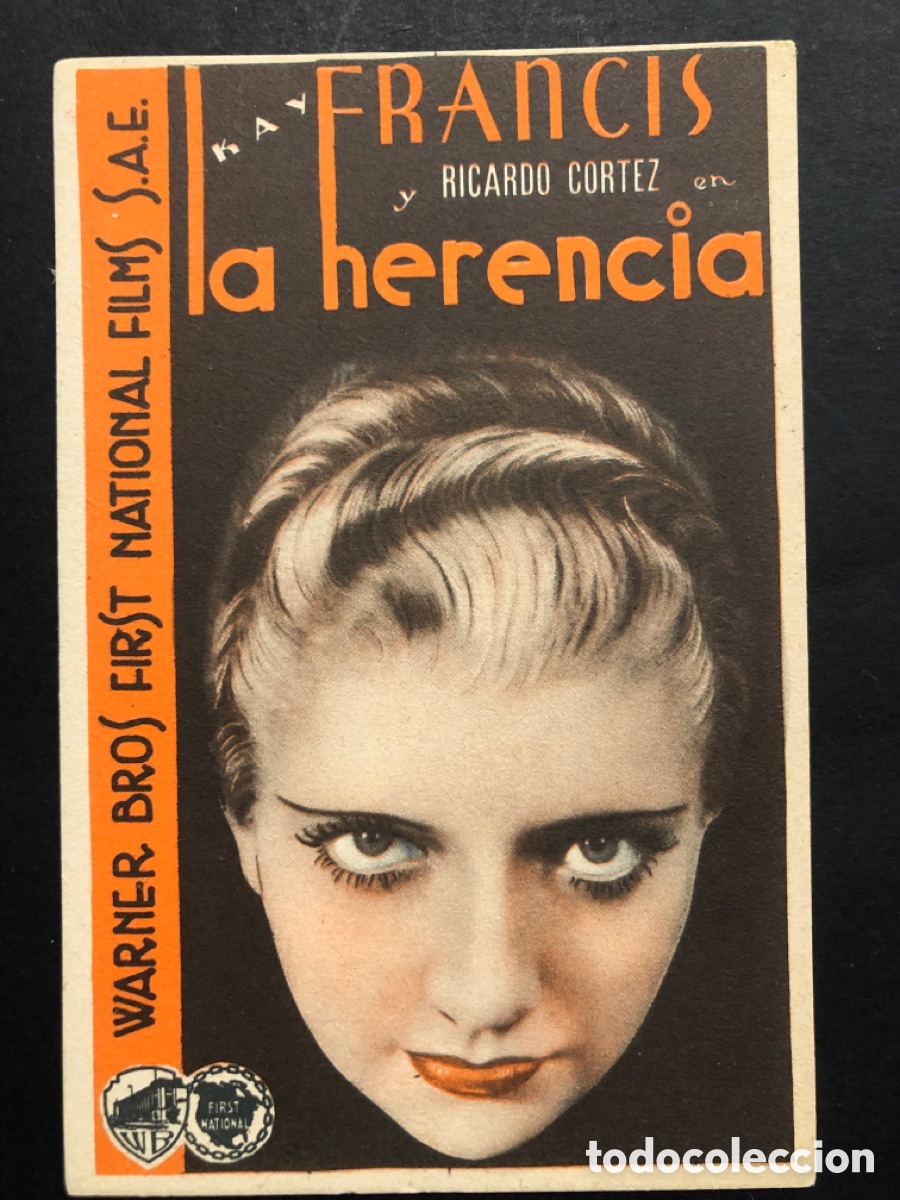 Kino: Programa la herencia Kay Francis A7