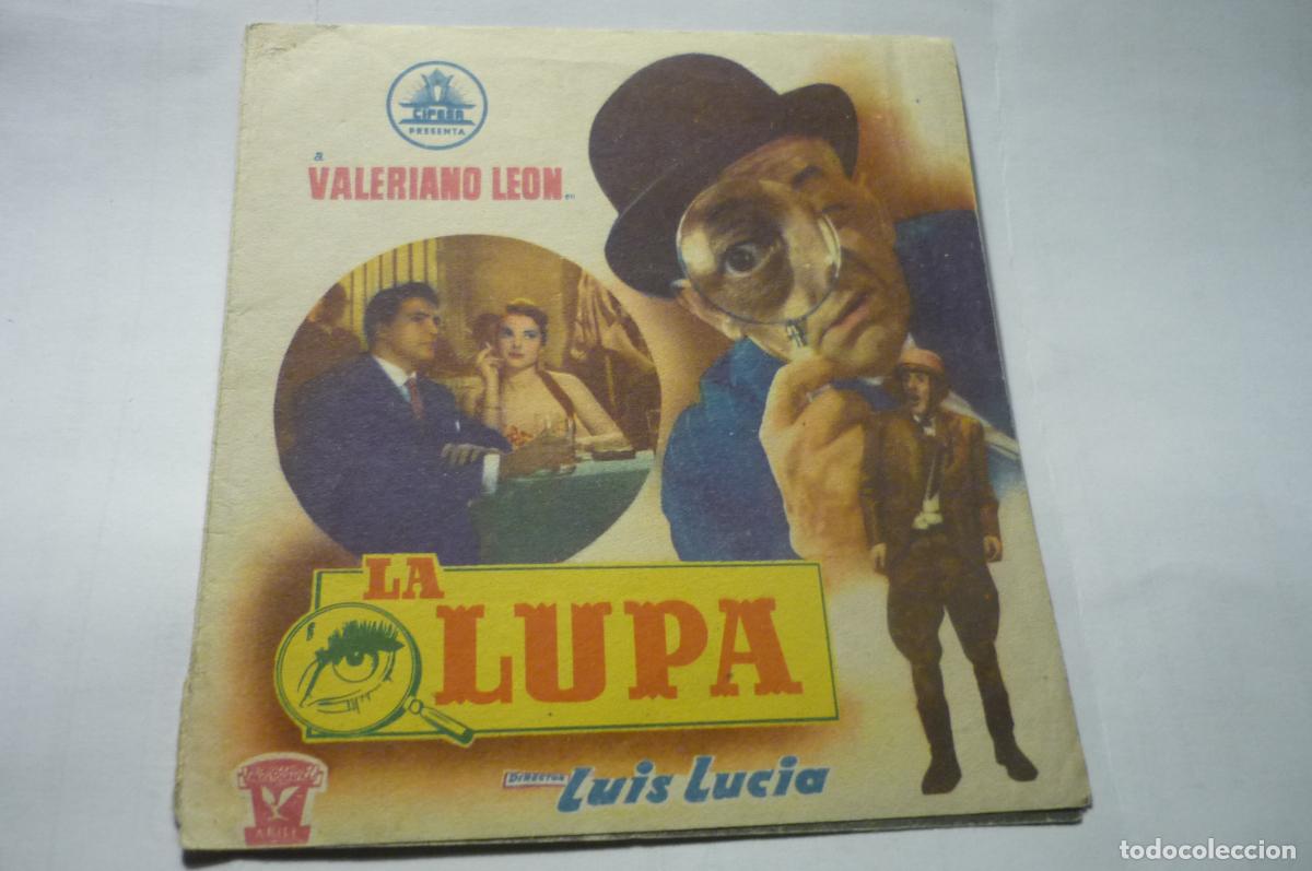 Cine: programa doble la lupa valeriano leon publicidad - Foto 1