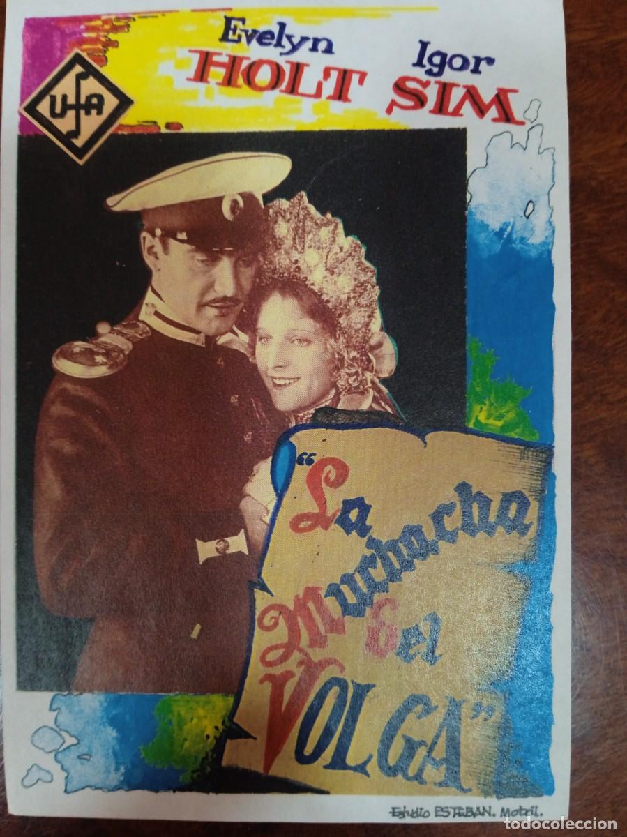  Flyers Publicitaires de films Anciens: TAMMY--PROGRAMA DE CINE---LA MUCHACHA DEL VOLGA (edit. Esteban Lirola)